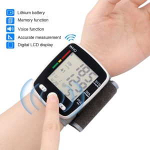 Rechargeable Health Care Germany Chip Automatic Wrist Digital Blood Pressure Monitor Tonometer Meter