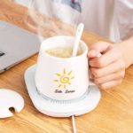 Cup Warmer Thermostatic Coaster Heating Coaster 16W Electric Heating Heated Baby Bottle Warmer Heat
