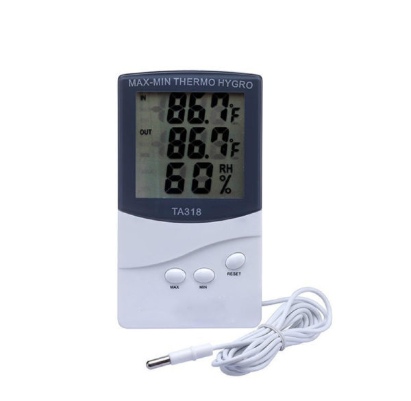 New LCD Indoor Digital Thermometer Temperature Humidity Display