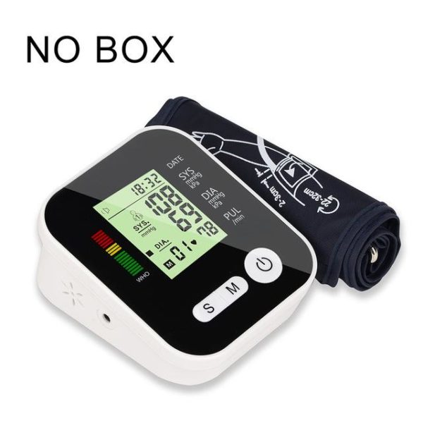 Blood Pressure Monitor Tonometer Medical Equipment LCD Apparatus Heart Beat Meter Machine Monitor