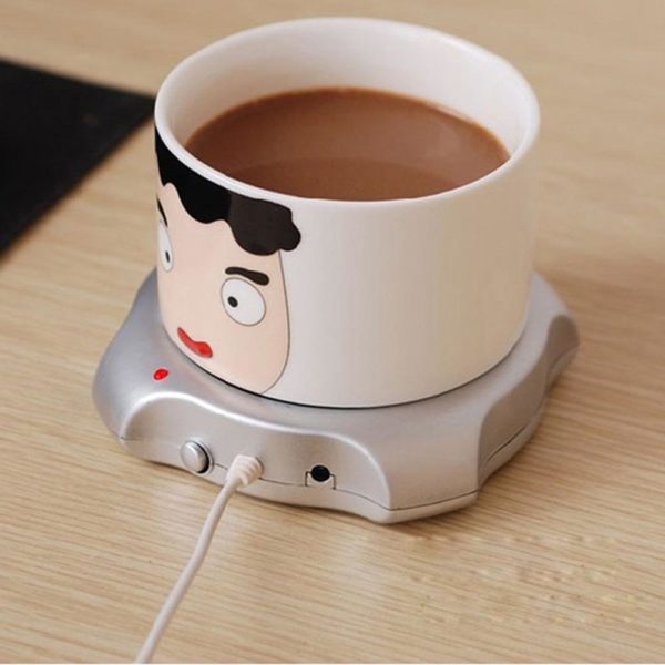 Practical USB Power Suply Tea Coffee Cup Mug Warmer Heating Mat Pad Coasters