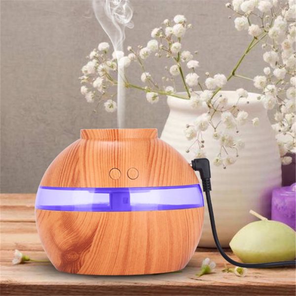 Air Aroma Essential Oil Diffuser LED Ultrasonic Aromatherapy Humidifier